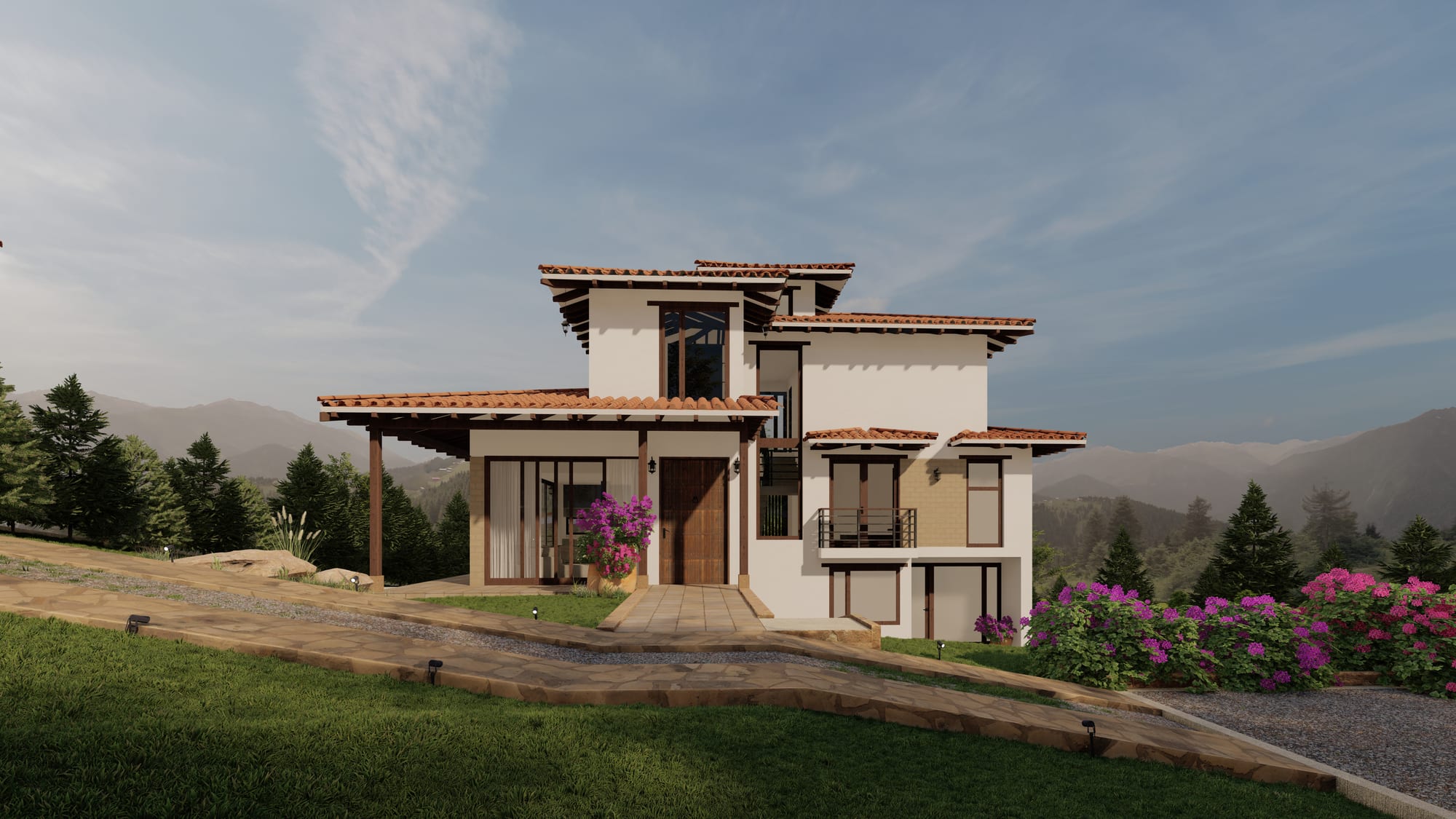 Casa Contemporánea I — Vivienda unifamiliar