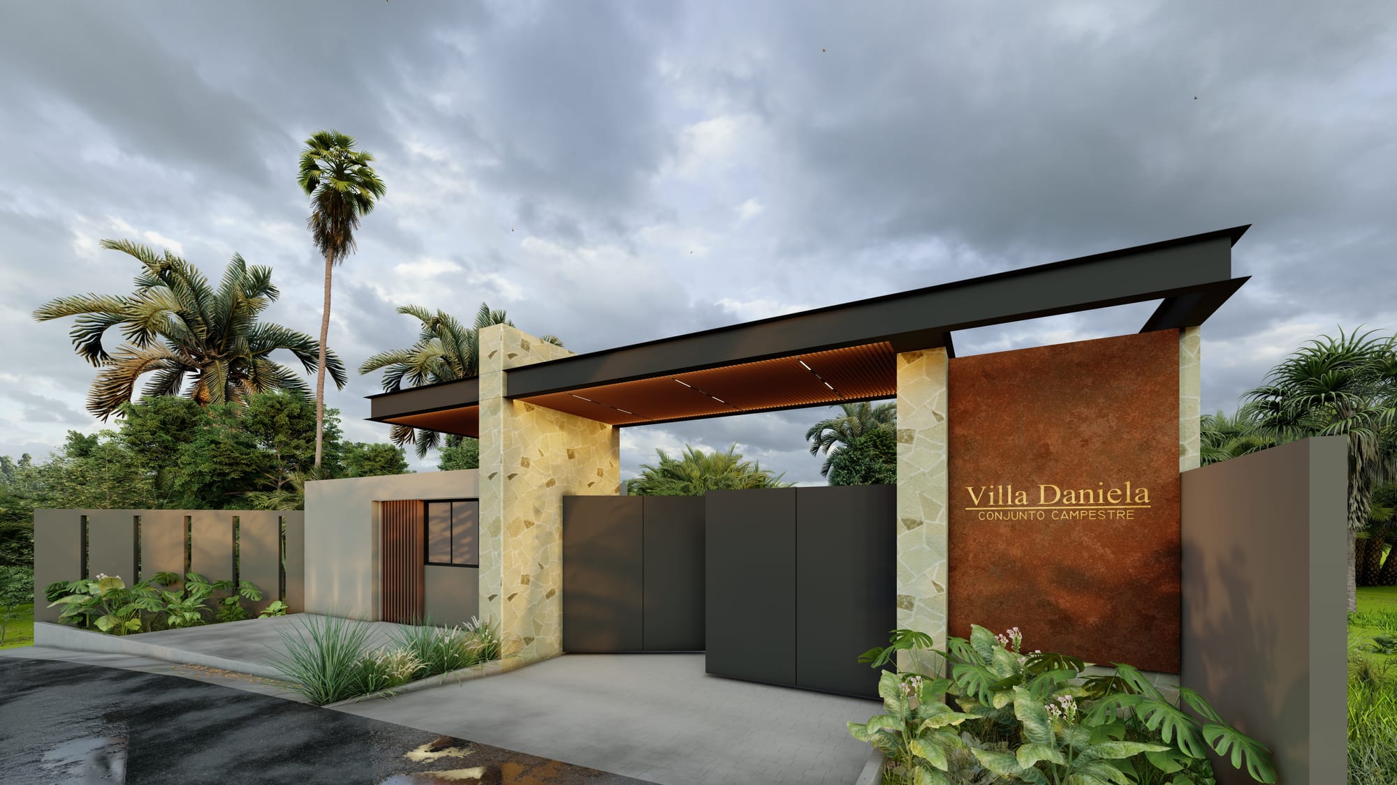 Casa Contemporánea II — render 2