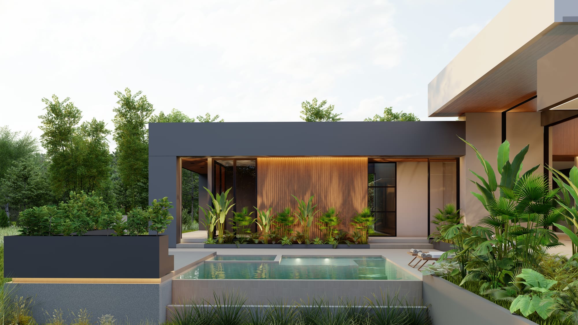 Casa Contemporánea II — render 5