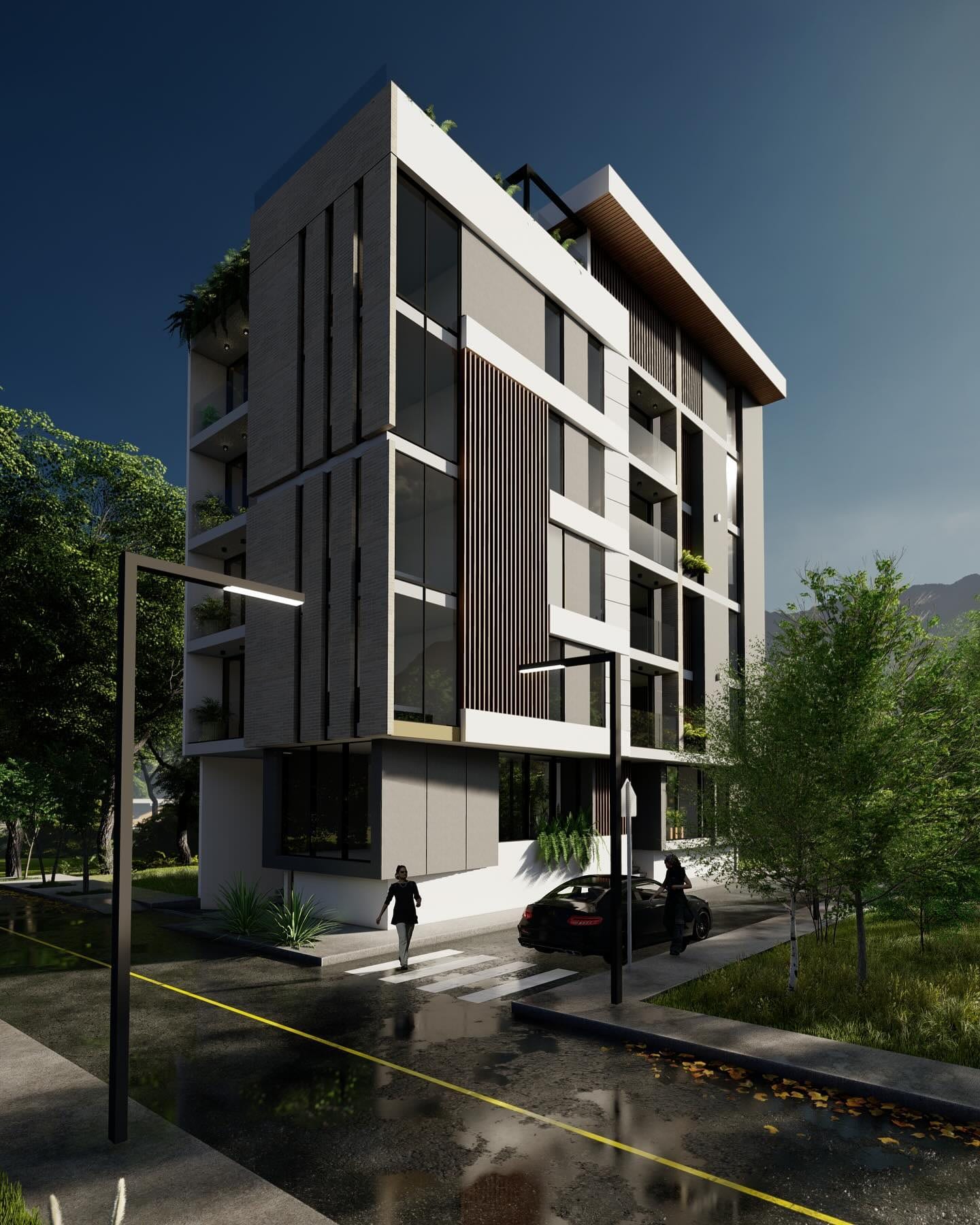 Edificio E-K — render 3