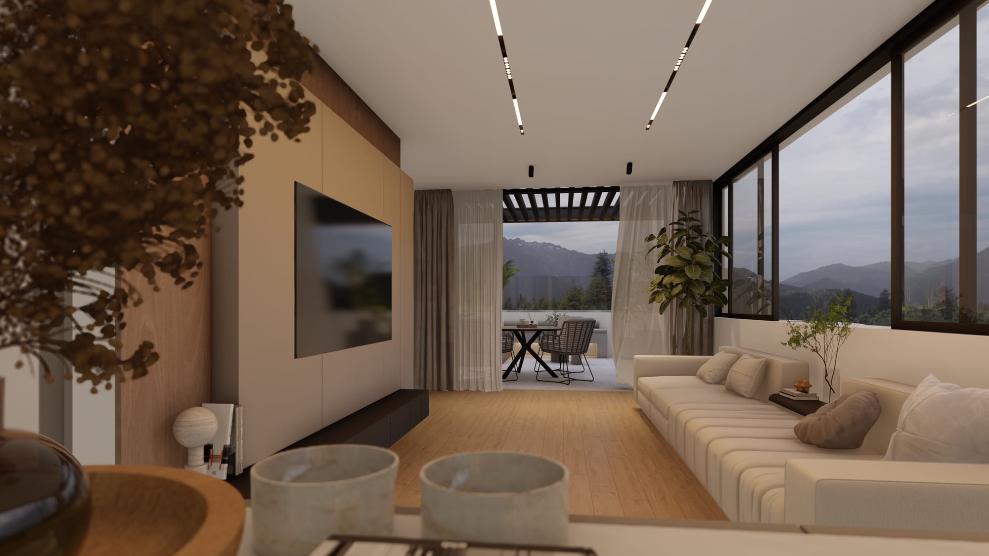 Terraza Roof Garden — render 5